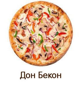Пицца и роллы в «Дон Бекон»