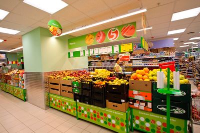 Продуктовые магазины Пятерочка