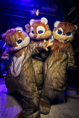 Хомячки, поздравление на праздники