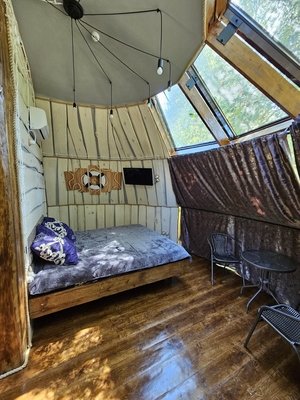 Проведите уютные выходные в глэмпинге «Gnezdovie» со скидкой 50% Проведите уютные выходные в глэмпинге «Gnezdovie» со скидкой 50%