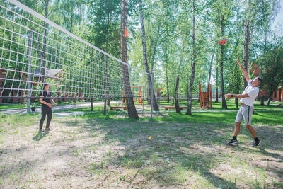 База семейного отдыха в загородном комплексе «Золотая рыбка» со скидкой  50%