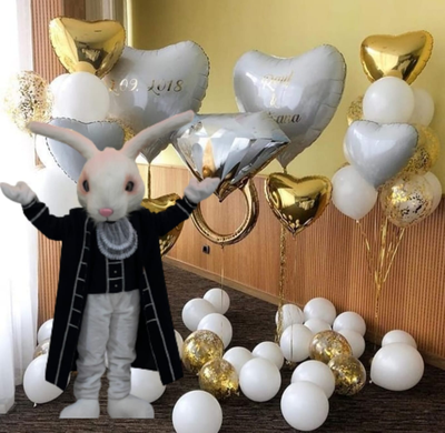 Заяц ростовая кукла