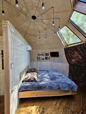 Gnezdovie, глэмпинг