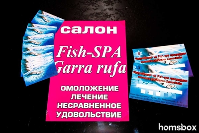 Fish Spa Center рыботерапия