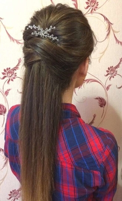 Свадебные прически, макияж, букеты