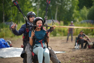 Впервые на сайте! Полёты на параплане в «SkyOcean» со скидкой до 50%