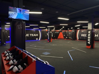 Эпичные командные сражения на арене со свободным передвижением в клубе «Portal VR» со скидкой 50%