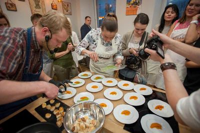 Петух в вине кулинарное шоу