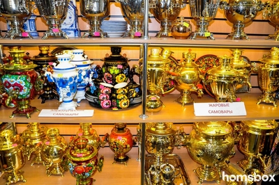 Самовары и оренбургские платки