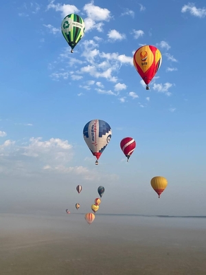 Для любителей острых ощущений и красивых видов! Клуб воздухоплавателей «Аэронавт» дарит скидку 17% на полёт на воздушном шаре!