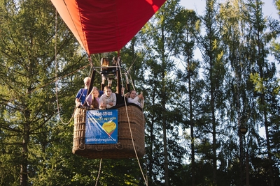 Для любителей острых ощущений и красивых видов! Клуб воздухоплавателей «Аэронавт» дарит скидку 17% на полёт на воздушном шаре!