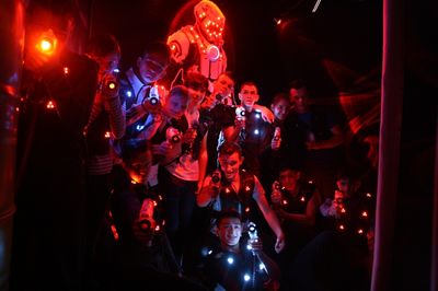 Лазертаг арена LAZZAR 