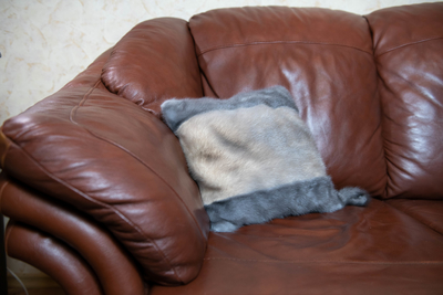 Natural fur, подушки из меха