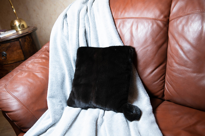 Natural fur, подушки из меха