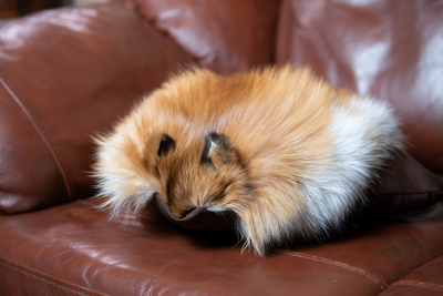 Natural fur, подушки из меха