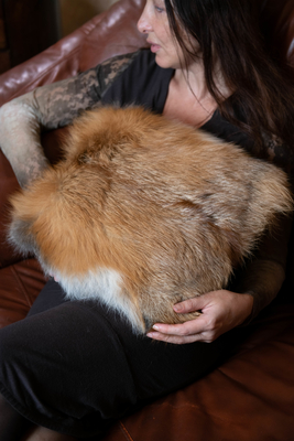 Natural fur, подушки из меха