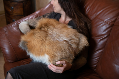 Natural fur, подушки из меха