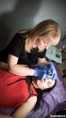 Перманентный макияж, биоэпиляция,  брови со скидкой до 50% от студии « INESSA.PM »