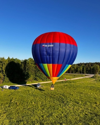 Для любителей острых ощущений и красивых видов! Клуб воздухоплавателей «Аэронавт» дарит скидку 17% на полёт на воздушном шаре!