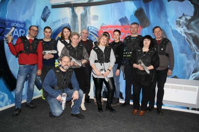 Лазертаг арена LAZZAR 