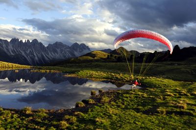 Полеты на параплане Жаворонки