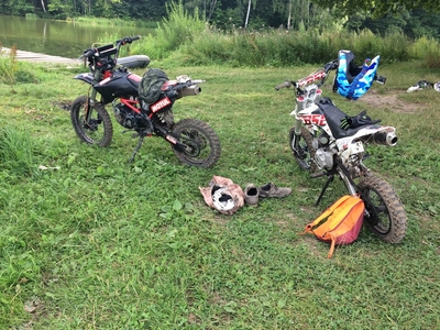 Веселые прогулки на питбайках, квадроциклах и скутерах от «Квадро Мото» со скидками до 65%!