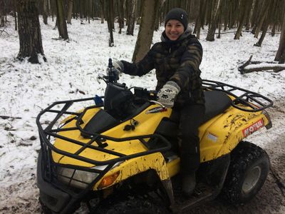 Веселые прогулки на питбайках, квадроциклах и скутерах со скидкой до 65%! 