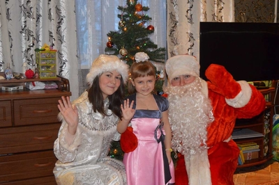 Дед Мороз и Снегурочка на дом