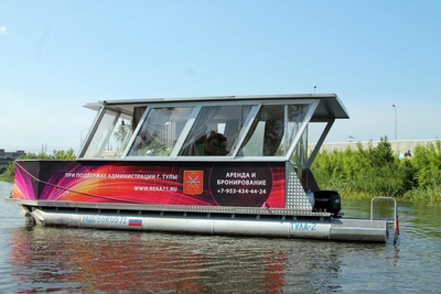 Покоряй речные просторы! Речной трамвайчик со скидкой 50%! Покоряй речные просторы! Речной трамвайчик со скидкой 50%!