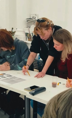 Приглашаем на пробное занятие со скидкой 100% в школу рисования «GRAFIKA»! 