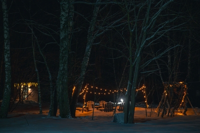 Незабываемый отдых в глэмпинге «Терруар»! Для Вас вкусные завтраки, посещение бани и банный чан со скидкой 44%