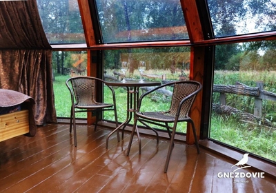 Проведите уютные выходные в глэмпинге «Gnezdovie» со скидкой 50% Проведите уютные выходные в глэмпинге «Gnezdovie» со скидкой 50%