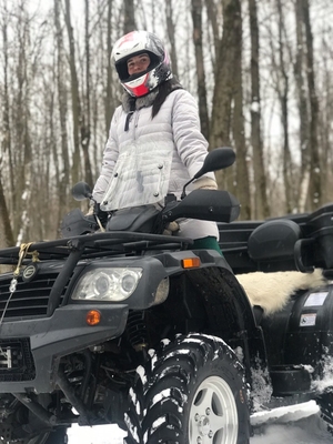 Веселые прогулки на питбайках, квадроциклах и скутерах от «Квадро Мото» со скидками 50%!