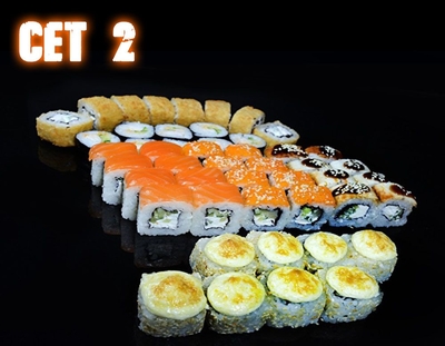 Попробуйте сеты от службы доставки «Суши Клаб» со скидкой 50%!