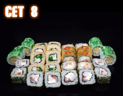 Попробуйте сеты от службы доставки «Суши Клаб» со скидкой 50%!