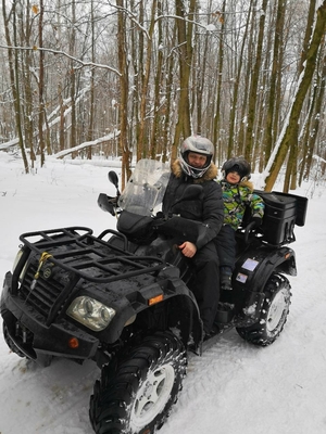 Веселые прогулки на питбайках, квадроциклах и скутерах от «Квадро Мото» со скидками 50%!