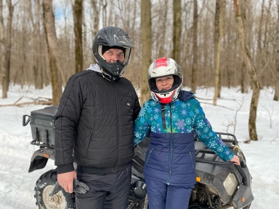 Веселые прогулки на питбайках, квадроциклах и скутерах от «Квадро Мото» со скидками 50%!