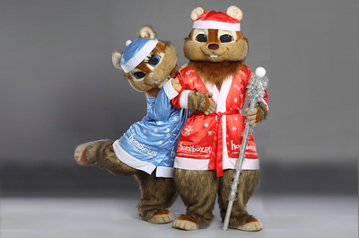 Хомячки, поздравление на праздники