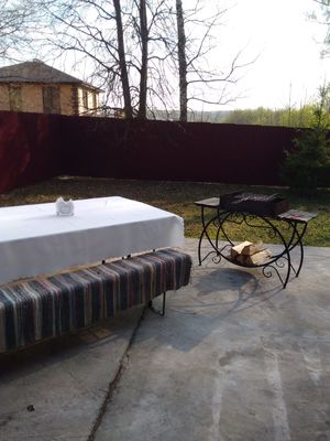 Мангал и русская банька на дровах со скидкой 50% в комплексе «Усадьба»!