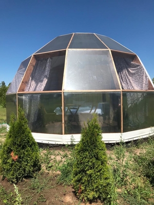 Встречайте рассвет в купольном доме с панорамными окнами со скидкой 50%!