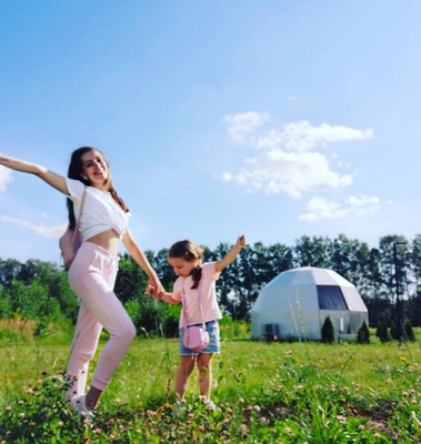 Встречайте рассвет в купольном доме с панорамными окнами со скидкой 50%!