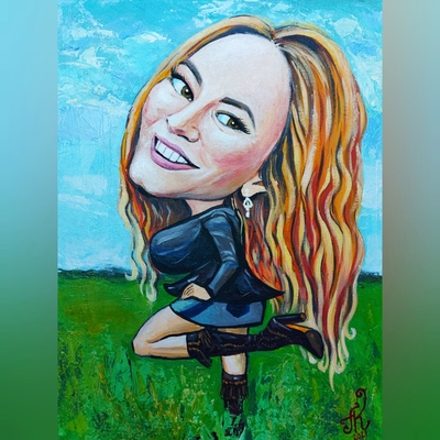 Шарж, портреты, роспись стен