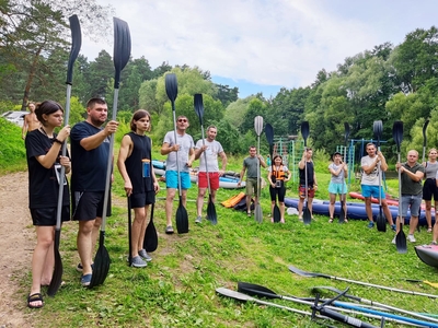 Сплав-приключение на байдарках и САП-бордах по рекам Вашана и Ока со скидкой до 58%