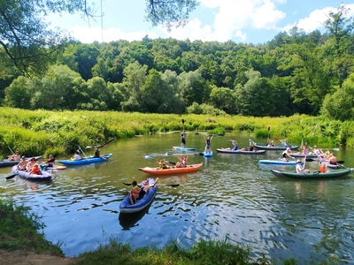 Сплав-приключение на байдарках и САП-бордах по рекам Вашана и Ока со скидкой до 58%