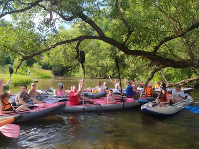 Сплав-приключение на байдарках и САП-бордах по рекам Вашана и Ока со скидкой до 58%