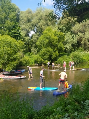 Сплав-приключение на байдарках и САП-бордах по рекам Вашана и Ока со скидкой до 58%