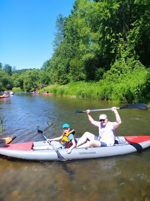 Сплав-приключение на байдарках и САП-бордах по рекам Вашана и Ока со скидкой до 58%