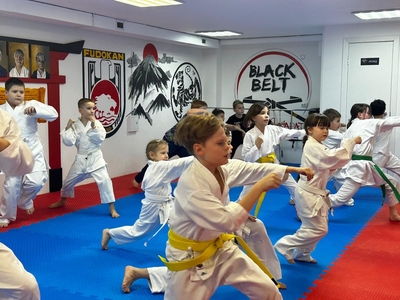 Занятия в академии каратэ «BLACK BELT» со скидкой 75%!