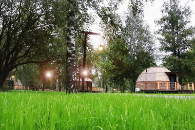 Gnezdovie, глэмпинг