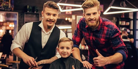 Детские и мужские стрижки, уход за бородой и усами со скидкой 50%! Приходите за стильным образом к нам!